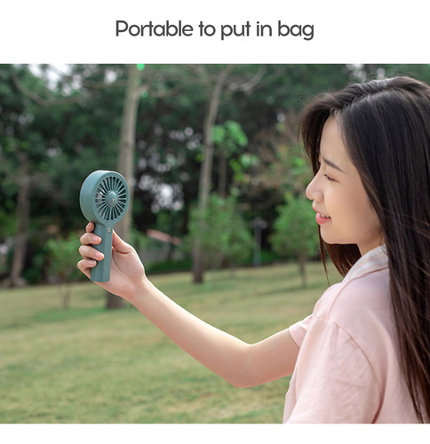 Mini Ventilador Portátil De Escritorio Usb Con Forma De Oso,