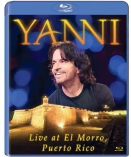 Blu-ray Yanni Live At El Morro Puerto Rico - Lacrado, Import