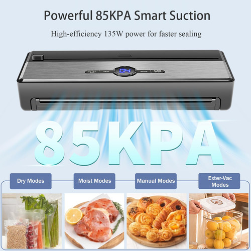 Sellador Al Vacío Soron Ap-21 Automático 8-en-1 1.79 Kg