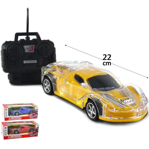 Carro Controle Remoto Speed Veneno Racing 1:18 Automodelo 