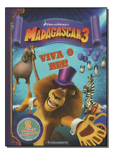 Libro Madagascar 3 Viva O Rei De Server Dave Fundamento