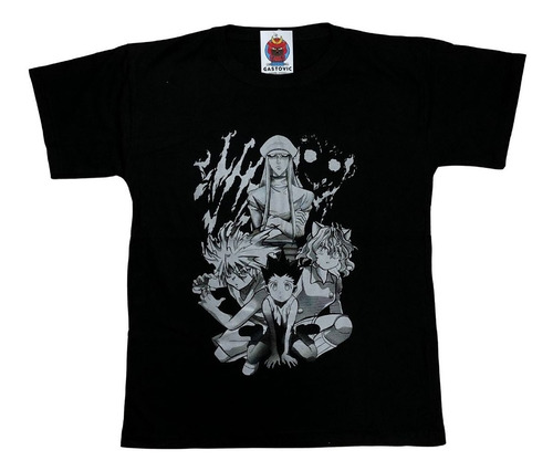 Imagen 1 de 5 de Remera Hunter X Hunter Gon Y Killua Gastovic Anime Store