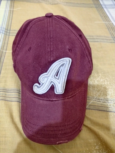 Gorra Cerrada Marca Aeropostale Vinotinto Talla L/xl