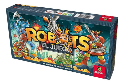 Juego De Mesa Robots Juego Estrategia Para Niños Y Adultos