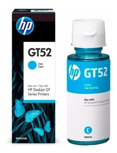 Tinta Hp Gt52 Cian M0h54al Gt5820 5820 Original