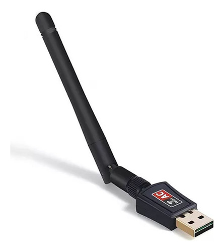 Tarjeta De Red Usb Dual Band 2g / 5g Wifi 600 Mbps C/ Antena