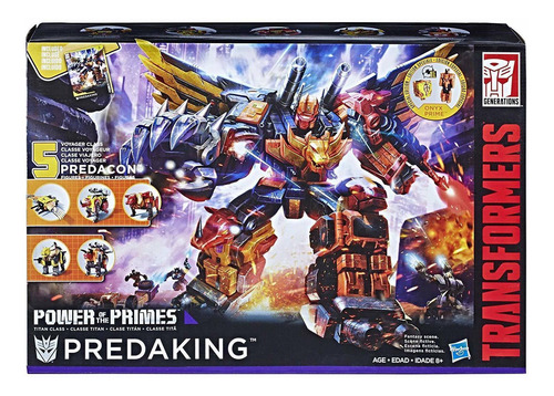 Transformers: Generaciones Poder De Los Números Primos Titán