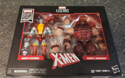 Marvel Legends 80th Anniversary X-men Colossus & Juggernaut 