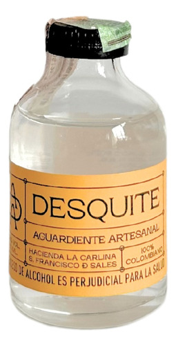 Miniatura Aguardiente Desquite - mL a $279