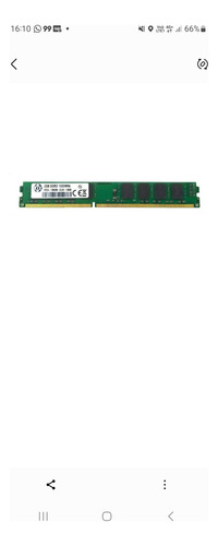 Memória 512mb Ram Ddr 2. Usada, Testada E Funcionando 100%. (Usado)