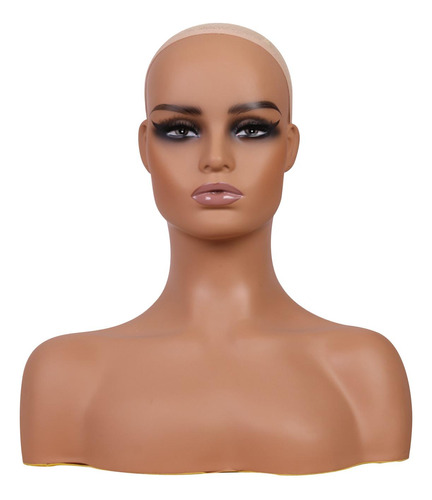Modelo De Exhibición De Cabeza De Maniquí Femenino Con
