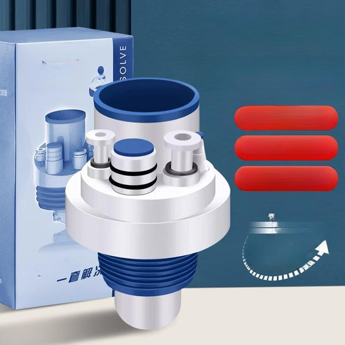 Conector Triple Antiolor Para Plomería, Escurridor De Agua