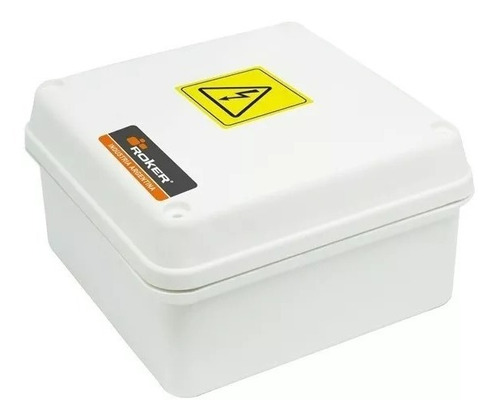 Caja De Pase Pvc Estanca Ip65 Roker Pr997/75 92x92x75 Mm * E631 *