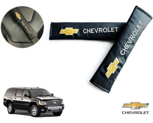 Par Almohadillas Cubre Cinturon Chevrolet Suburban 2008