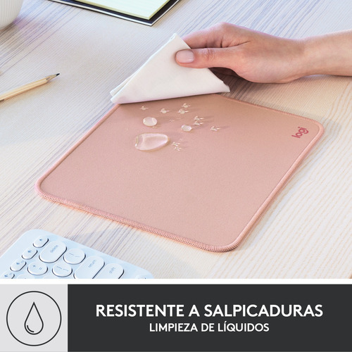 Padmouse Logitech Studio Series Rosado 23x20cm - Revogames