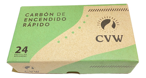 Carbones Vegetales Para Sahumar Defumacion - Caja X 24uni.