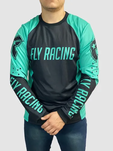 Jersey Fly Racing Nacional Playera Ciclismo Mtb Enduro