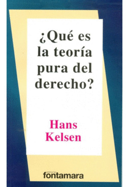 Libro Qué Es La Teoría Pura Del Derecho