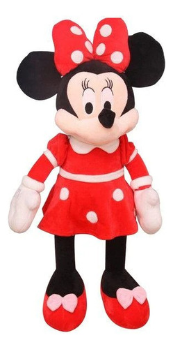 Peluche Minnie Mouse Mimi 50 Cm Mickey Color Roja