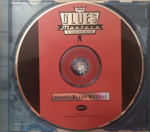 Blues Master Volume 7 Blues Revival Rhino Usa Cd (Usado)