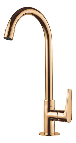 Torneira De Mesa Lorenzetti Joy 1195 R32 Rose Gold Lavatório