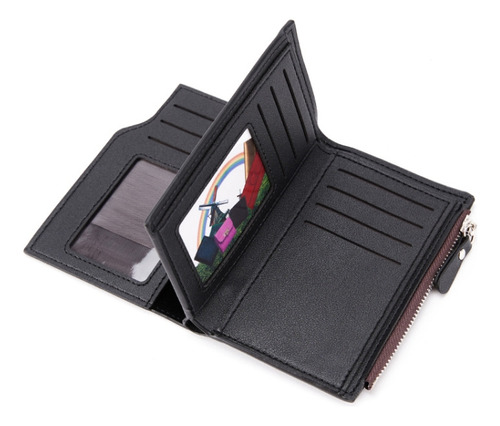 Cartera Corta Beedovr 9902 Para Hombre, Con MĂșltiples Tarjet