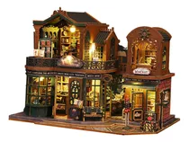 Comprar Kits De Casas De Muñecas En Miniatura Para Hacer Mismo,