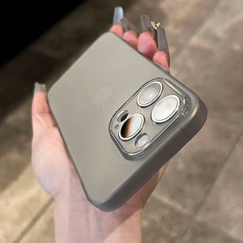 Nueva Funda De Tpu Suave Al Tacto De La Piel De 0,8 Mm Para iPhone XR Xs Max 11 12 13 14 15 16 Pro Max Case 14 15 16 Plus Funda Capa