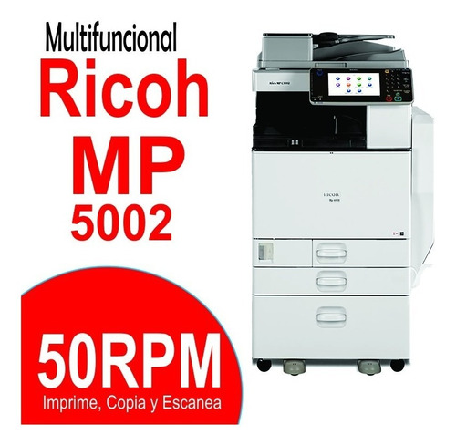 Ricoh Mp5002 Fotocopiadora Envios A Provincias