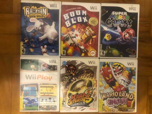 Jogos De Wii- Usados Em Ótimo Estado 85 Reais Cada