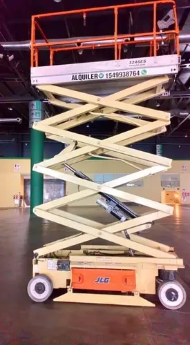 Alquiler De Tijera Plataforma Elevadora JLG -