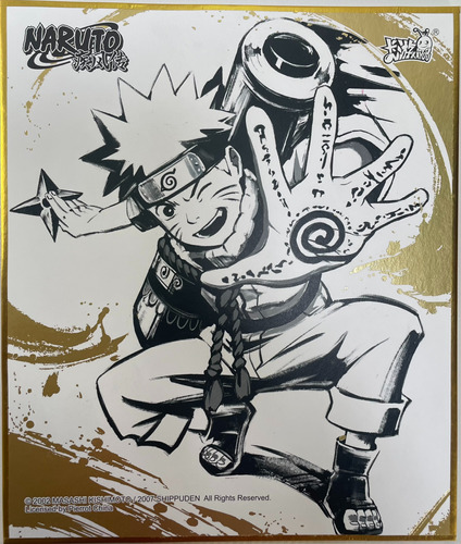Original Kayou: Mini Poster Naruto Clássico - Papel Cartão