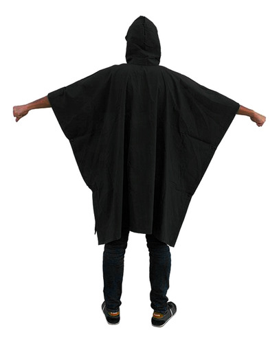Poncho Capa De Chuva Impermeável Com Touca - Dispropil