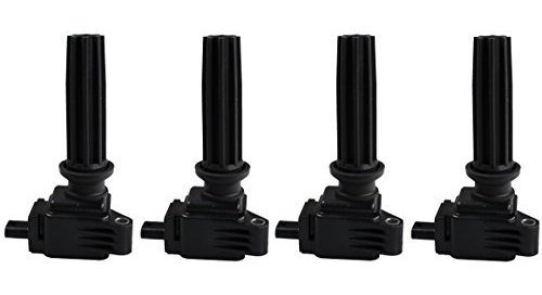 Ena Pack Of 4 Ignition Coils Compatible With