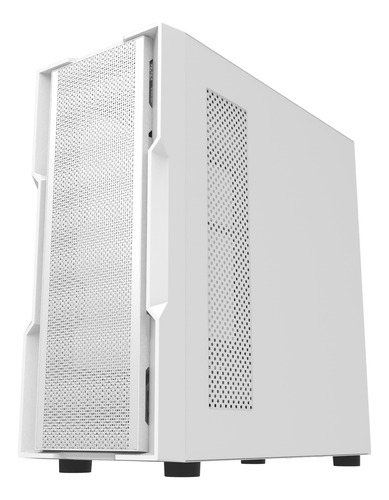 Gabinete Gamer Darkflash Dk431 Mesh E-atx 4 Fans A-rgb Incl Blanco