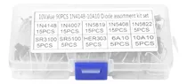 Comprar Diodos Retificadores: 90 Unidades, Sortimento De Diodos Reti
