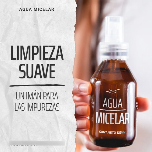 Imagen 3 de 7 de Agua Micelar Aiyana: Limpieza Y Nutrición-desmaquillante