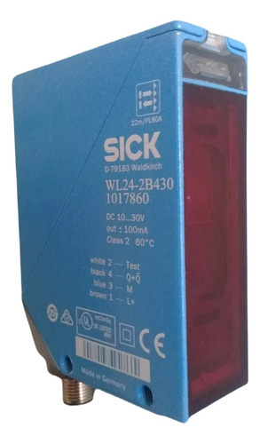 Sensor Fotoelectrico Reflex Sick Wl24-2b430.