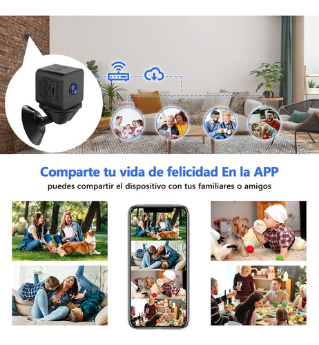 Ó A Camara Espia Wifi Inalambrica Camaraderie Vigilancia