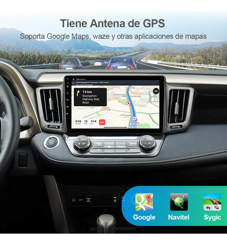 Estéreo Carplay Ram 2gb For Toyota Rav4 2013-2018 Gps Wifi