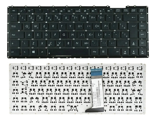 Teclado Para Notebook Asus X451c X451ca Br Com Ç