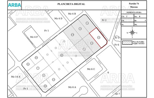 Imagen 8 de 8 de Terreno Fracción En Venta O Permuta - Colectora Acceso Oeste - La Reja - Moreno