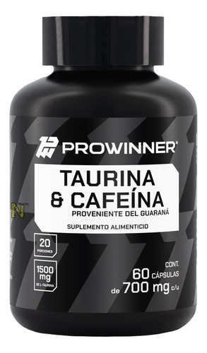 Taurina & Cafeína (60 Cap) Prowinner