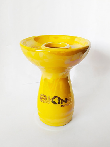 Rosh Narguile Bking Bowl Amarelo Perolado