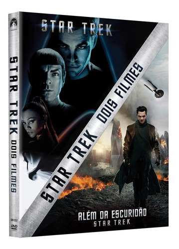 Dvd Star Trek + Star Trek: Além Da Escuridão - Dois Filmes
