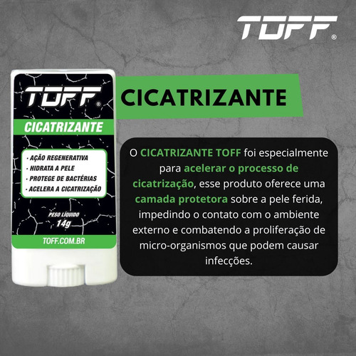 Kit Creme Nanotermico N3 Toff E Stick Cicatrizante Calos