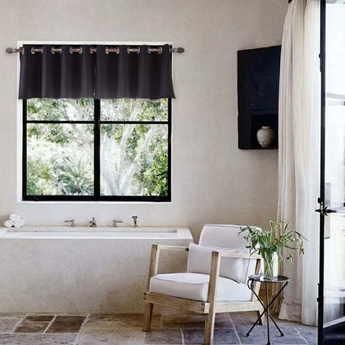 Cortinas Cortas Con Función De Bloqueo De Luz