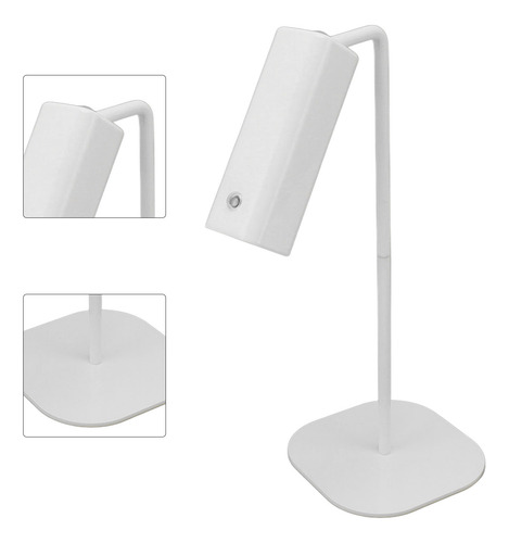 Mesita De Noche Led Con Carga Usb, Atenuación Continua, Lect