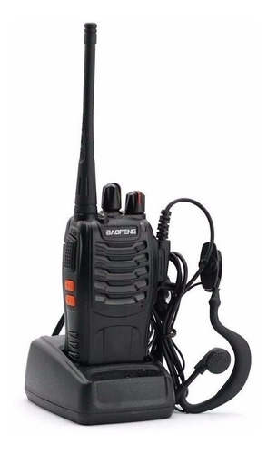 Handy Baofeng Radio Walkie Talkie Bf888s 16ch Uhf + Auricular Manos Libres