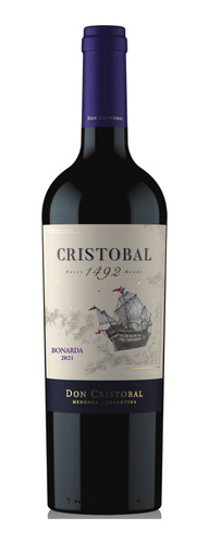 Vino Cristóbal Bonarda 750ml Local